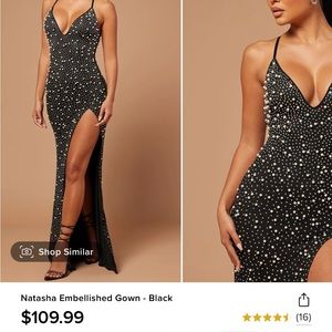 FashionNova LUXE dress